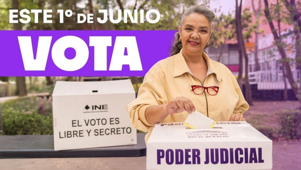 colores en las boletas a magistraturas y jueces INE
