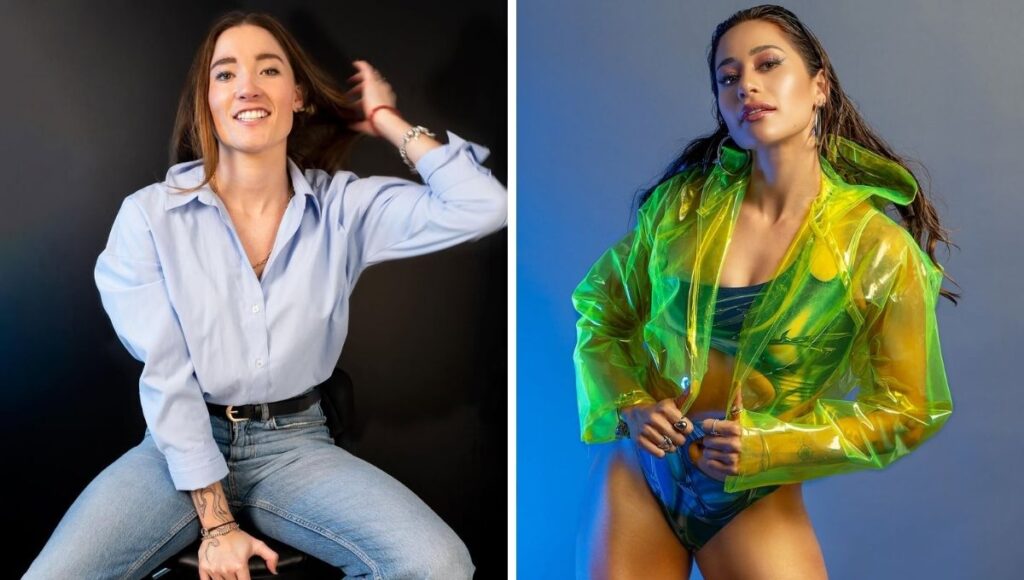 fusión Mati Álvarez y Evelyn Guijarro de Exatlón México IA