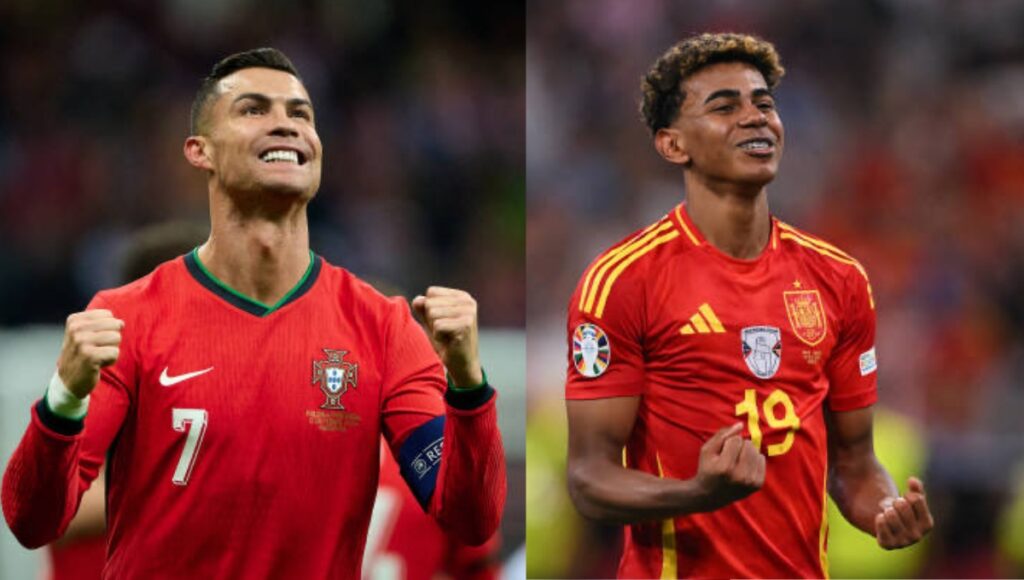 España vs Portugal, partido sábado 7 de junio.