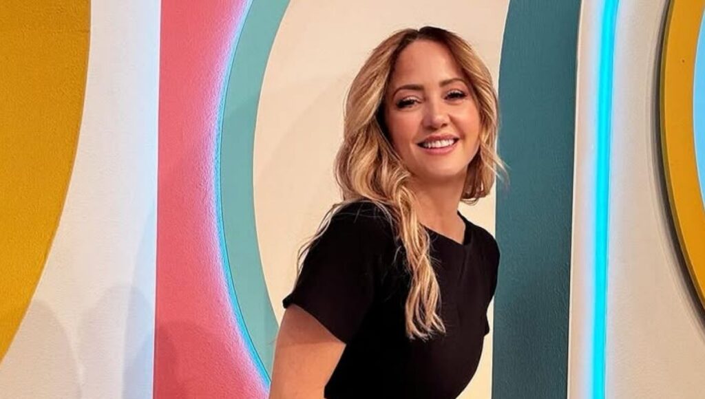 Andrea Legarreta en una cita