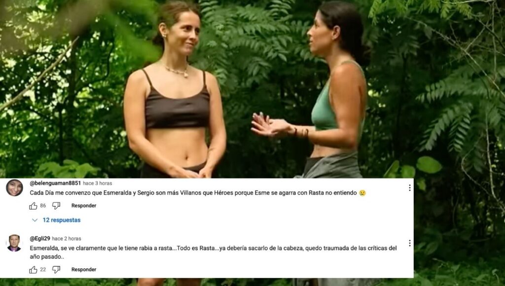 estrategia de esme para sabotear a rasta y sacarlo de survivor