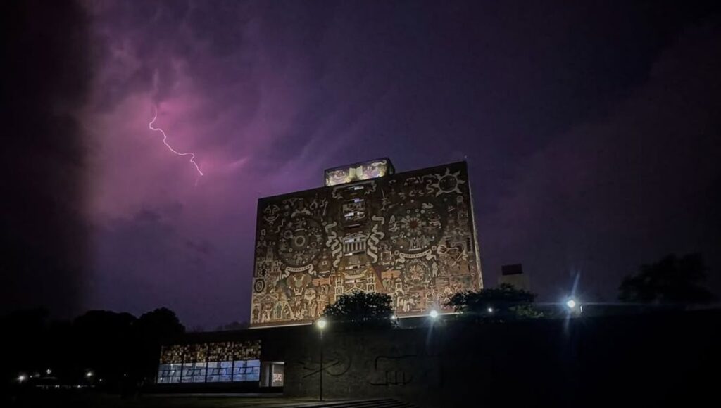 UNAM advertencia lluvias en CDMX