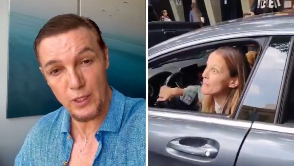 Aarón Beas actor relacionado con "Lady Racista"