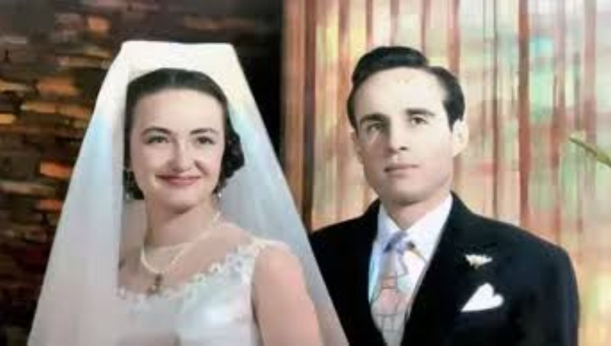 Roberto Gómez Bolaños y su primera esposa