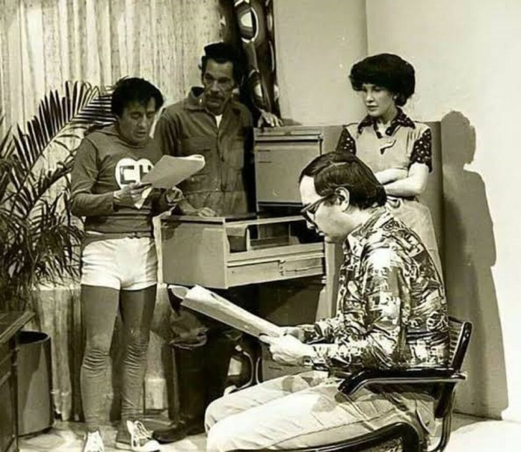 Enrique Segoviano Chespirito Florinda Meza Marco Antonio Regil
