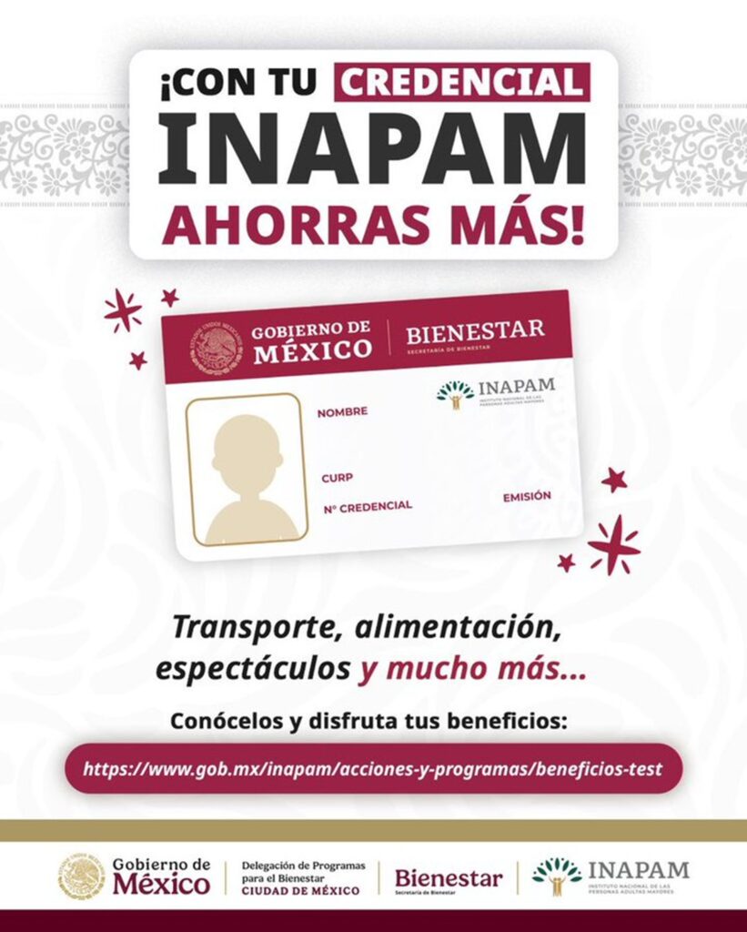 INAPAM servicios gratis credencial