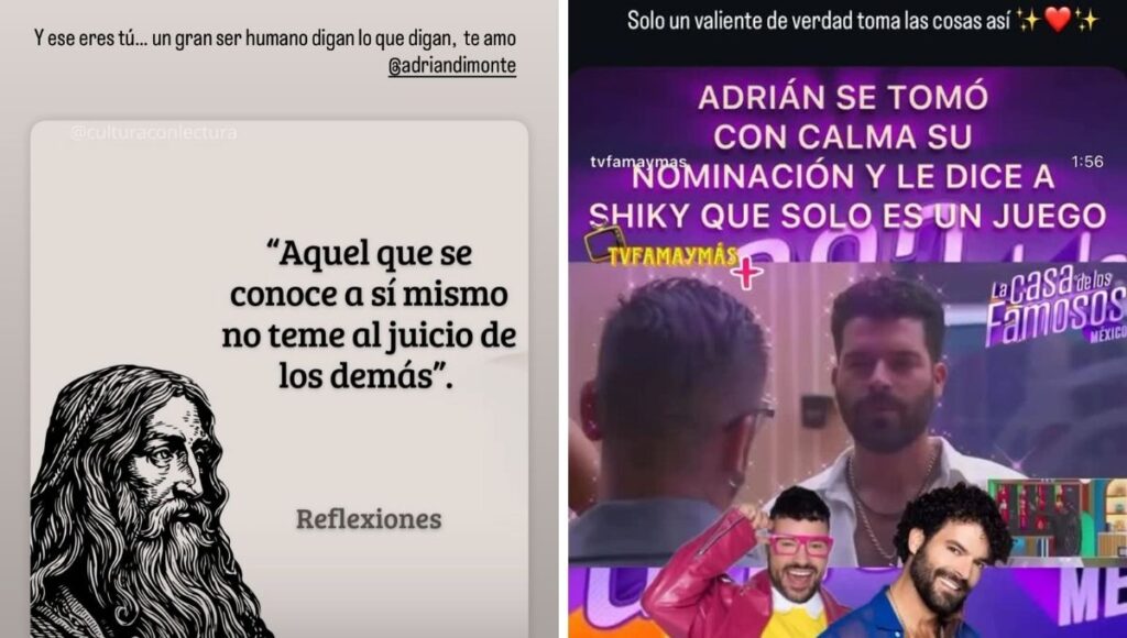 Esposa de Adrián Di Monte lo defiende luego de nominación en LCDLFM