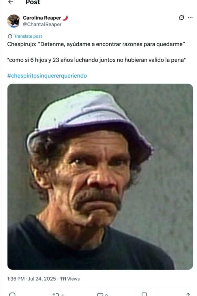 memes de chespirito por la serie de max