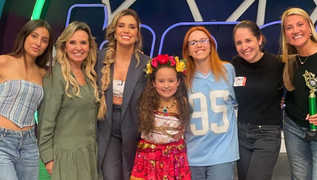 Micaela hija de Daniel Bisogno en Hoy
