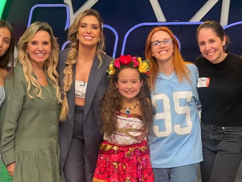 Micaela hija de Daniel Bisogno en Hoy