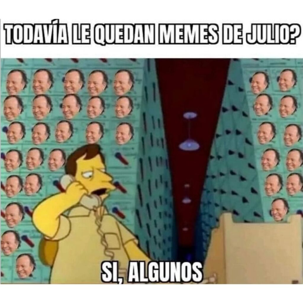que memes de julio mandar