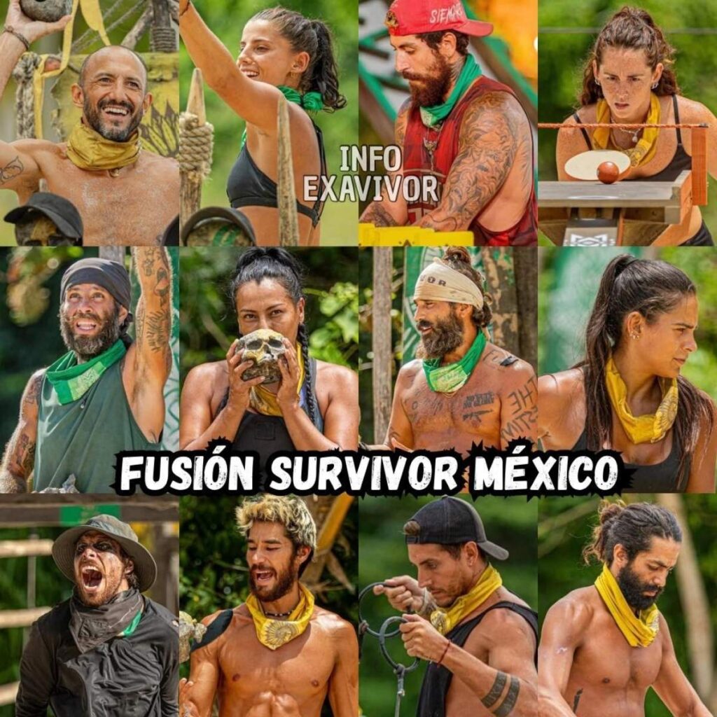 quienes llegan a la fusion de survivor mexico 2025