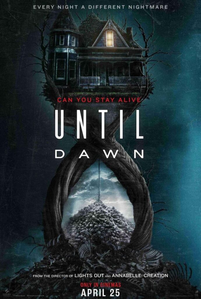 dónde ver la pelicula de until dawn