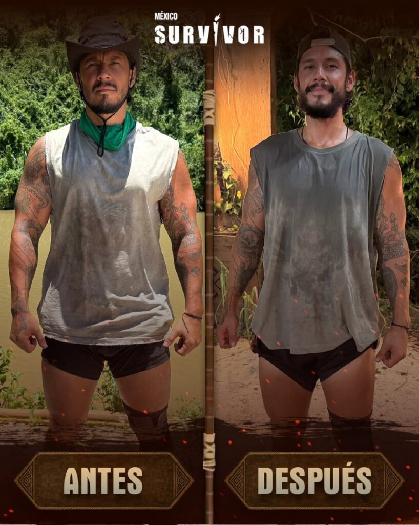 Benjamín eliminación de Survivor México Lobo