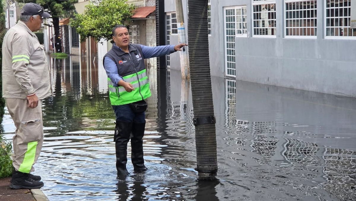 Así fue la inundación histórica en el Zócalo de 1952