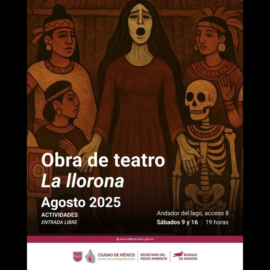 Fechas de La llorona, la obra de teatro en el Bosque de Aragón