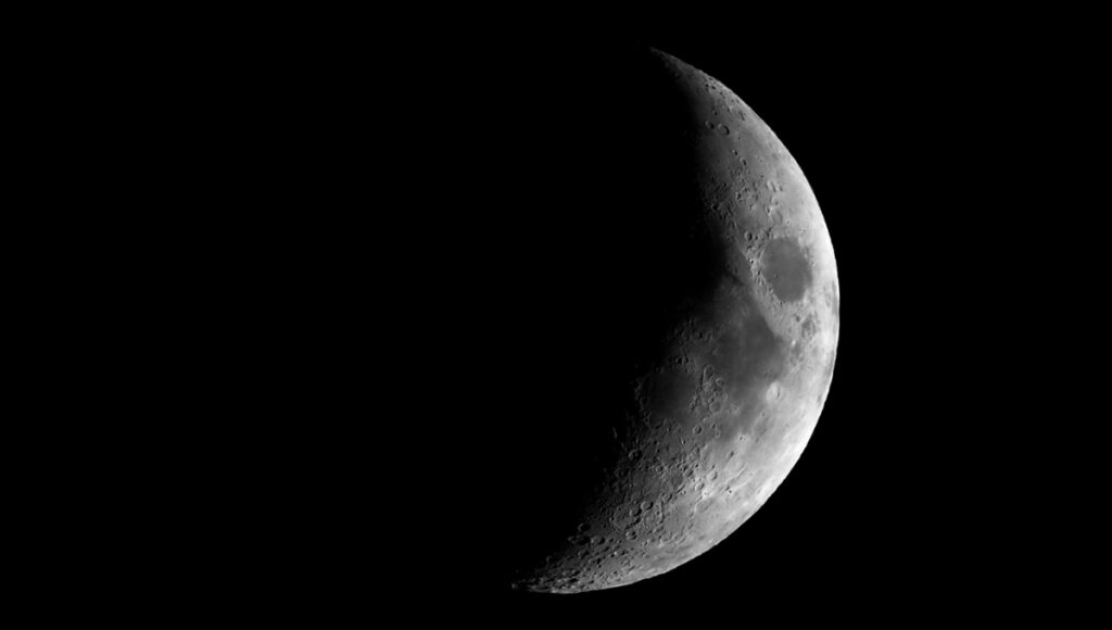 Luna negra de agosto 2025.