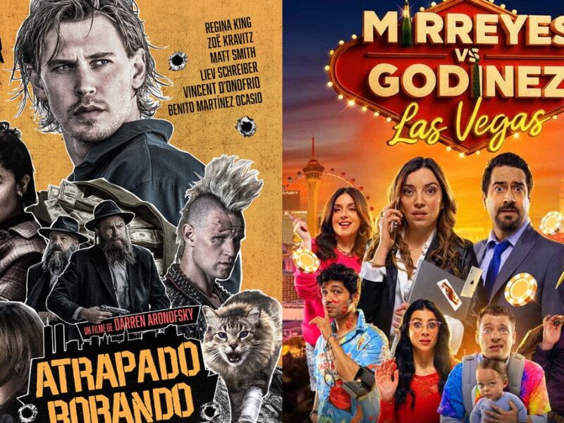Películas en el cine en México.