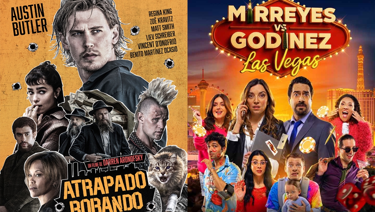Películas en el cine en México.