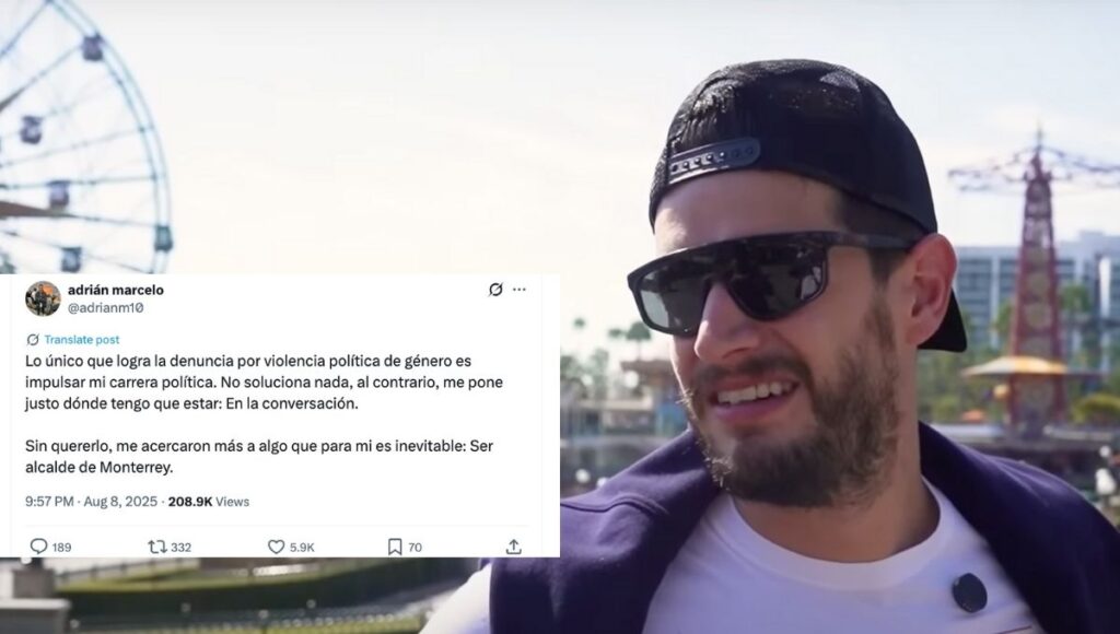 adrian marcelo dice que quiere ser alcalde de monterrey