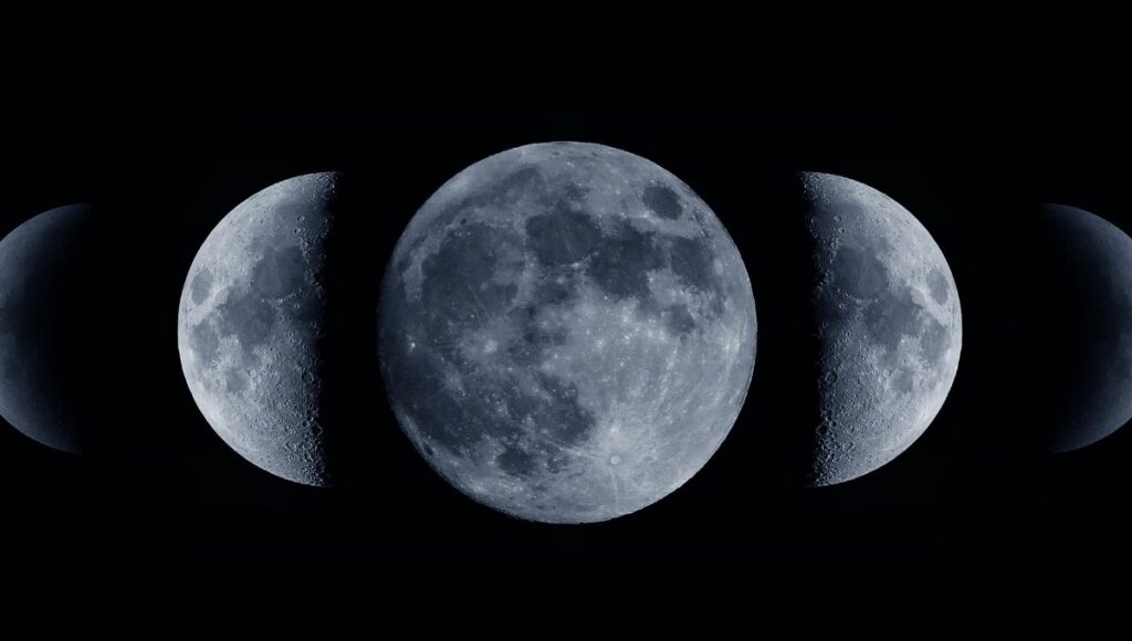 Calendario lunar de agosto luna llena