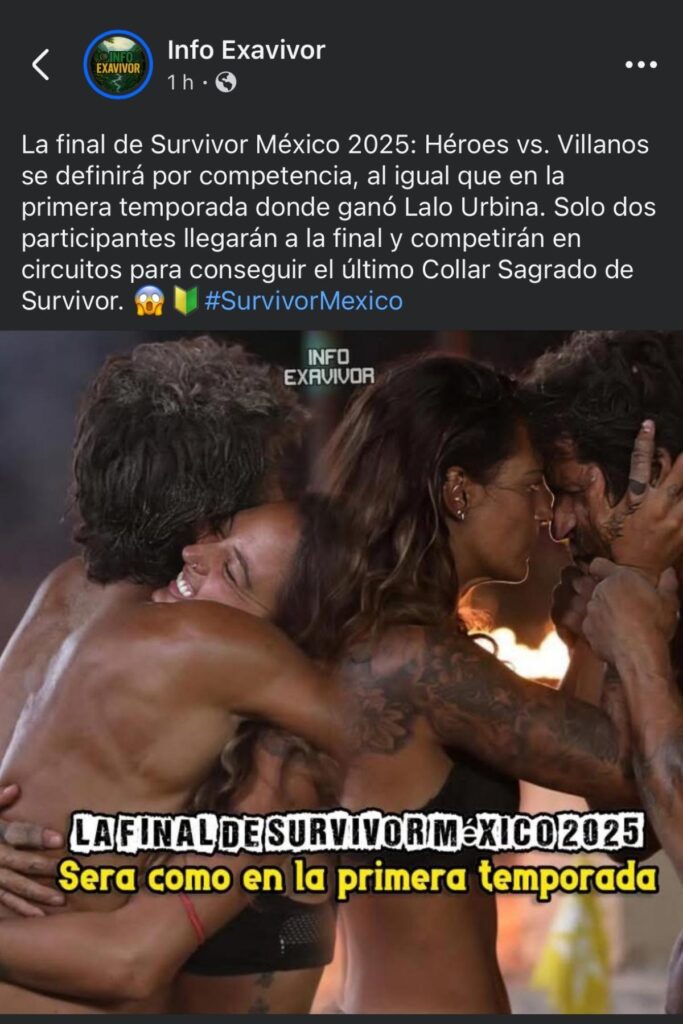 cambios en la final de survivor mexico 2025