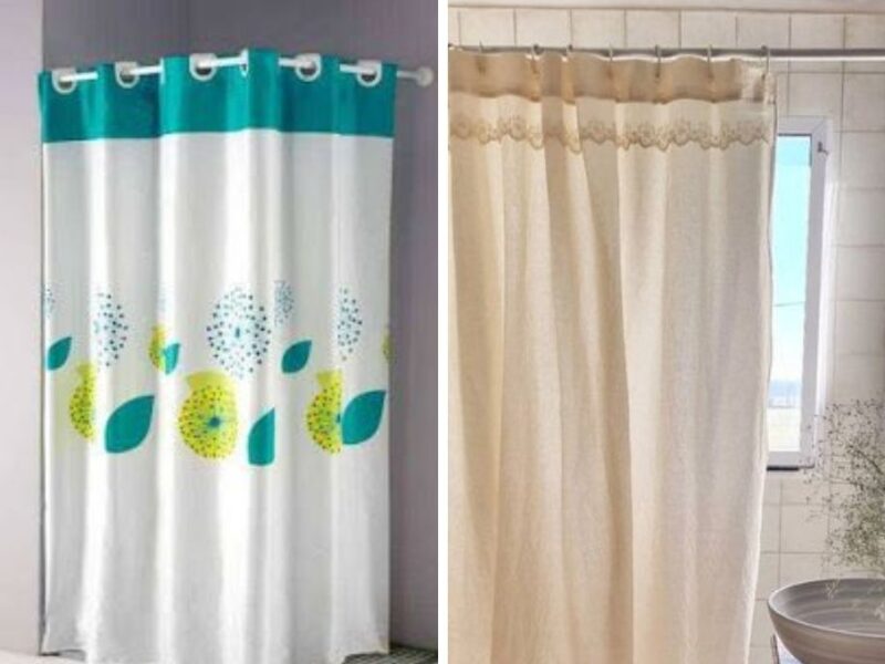 Olvídate de las cortinas de plástico para baño con esta tendencia