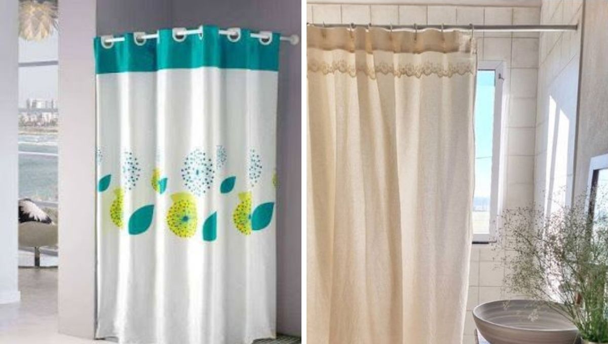 Olvídate de las cortinas de plástico para baño con esta tendencia