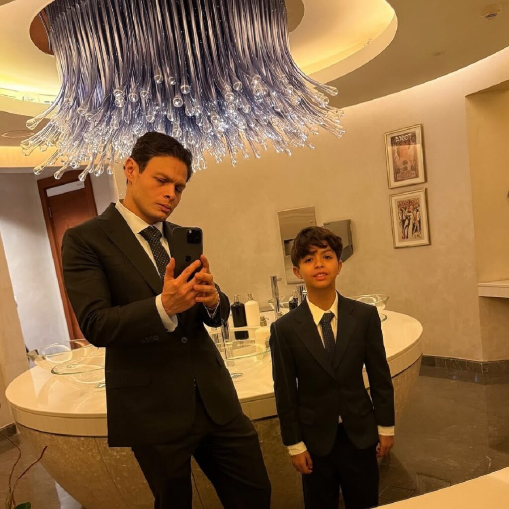 hijo de Ninel Conde empresario