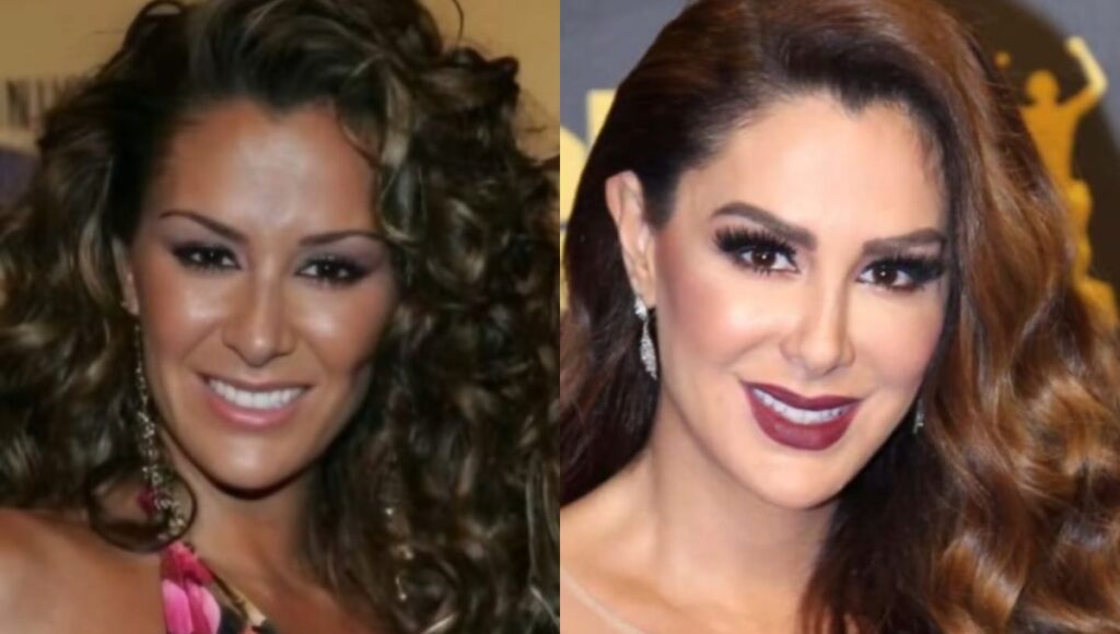 Las fotos de Ninel Conde joven antes y después de las cirugías