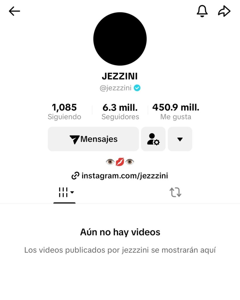 Jezzini desaparece de redes sociales
