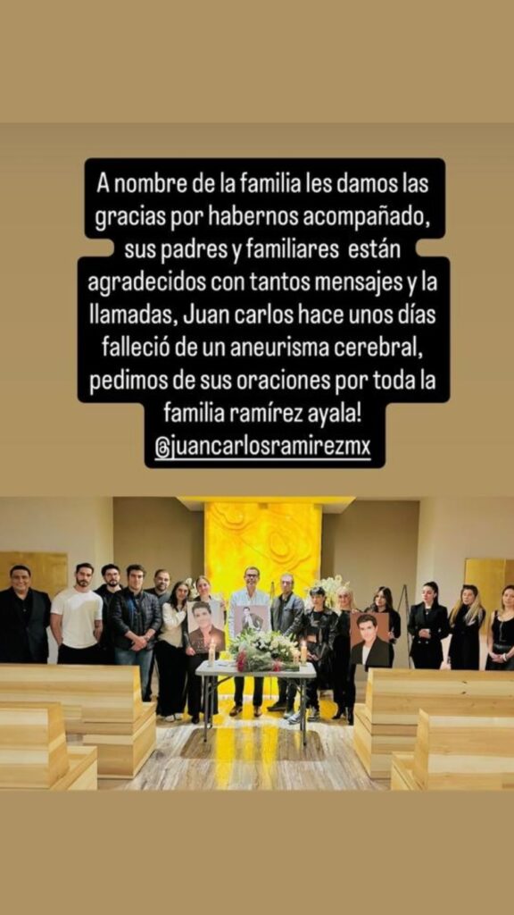 Muere actor Juan Carlos Ramírez