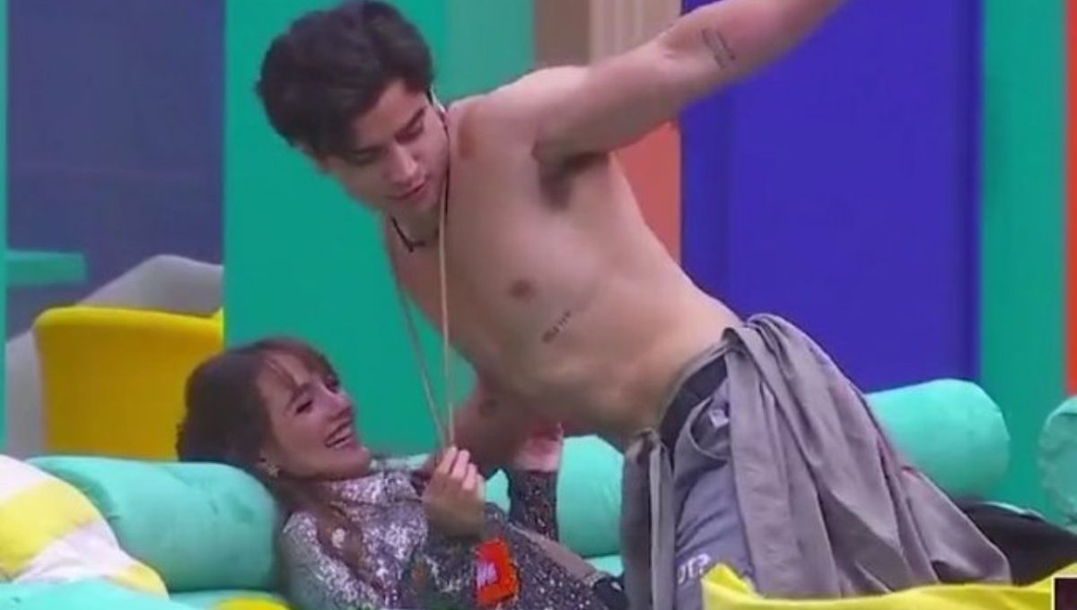 El baile viral de Aarón Mercury para Elaine Haro en La Casa de los Famosos México