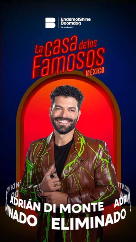 Eliminación Adrián Di Monte La Casa de los Famosos México fraude