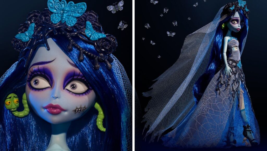 Así se ve la muñeca de Emily de El Cadáver de la Novia, precio y dónde comprar