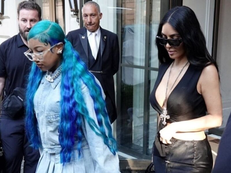 Hija de Kim Kardashian, cambia de look