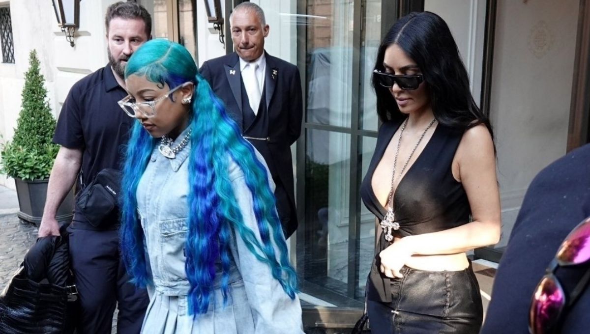 Hija de Kim Kardashian, cambia de look