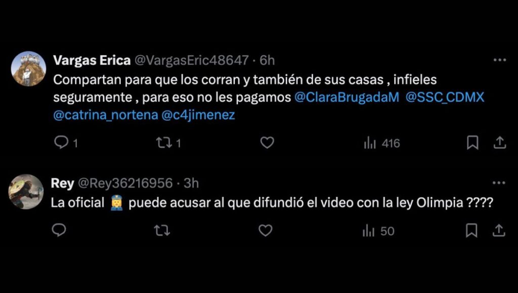 Video de policías de CDMX genera debate en redes sociales