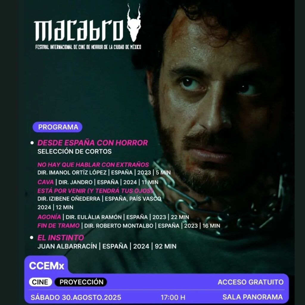 proyecciones y peliculas del festival macabro 2025 en la cdmx