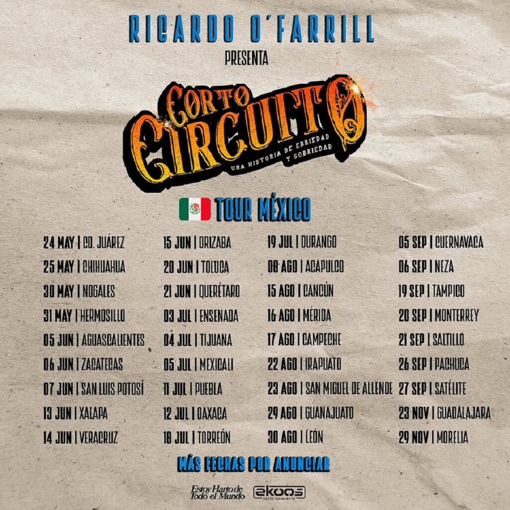 Ricardo O’Farrill show corto circuito