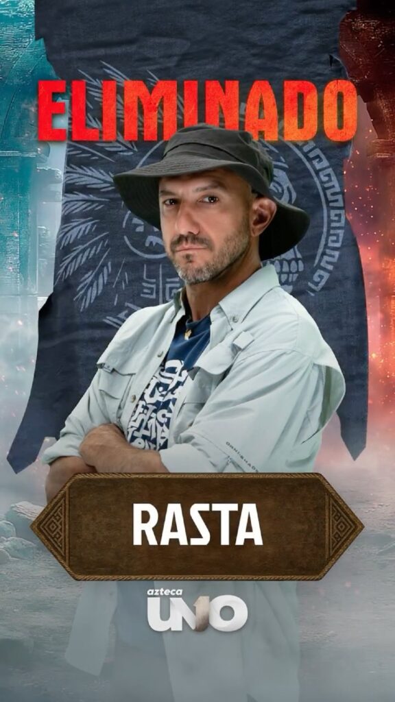 Rasta eliminado de Survivor México