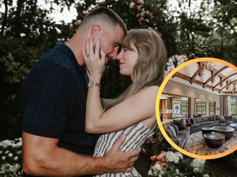Taylor Swift y Travis Kelce vistos buscando casa