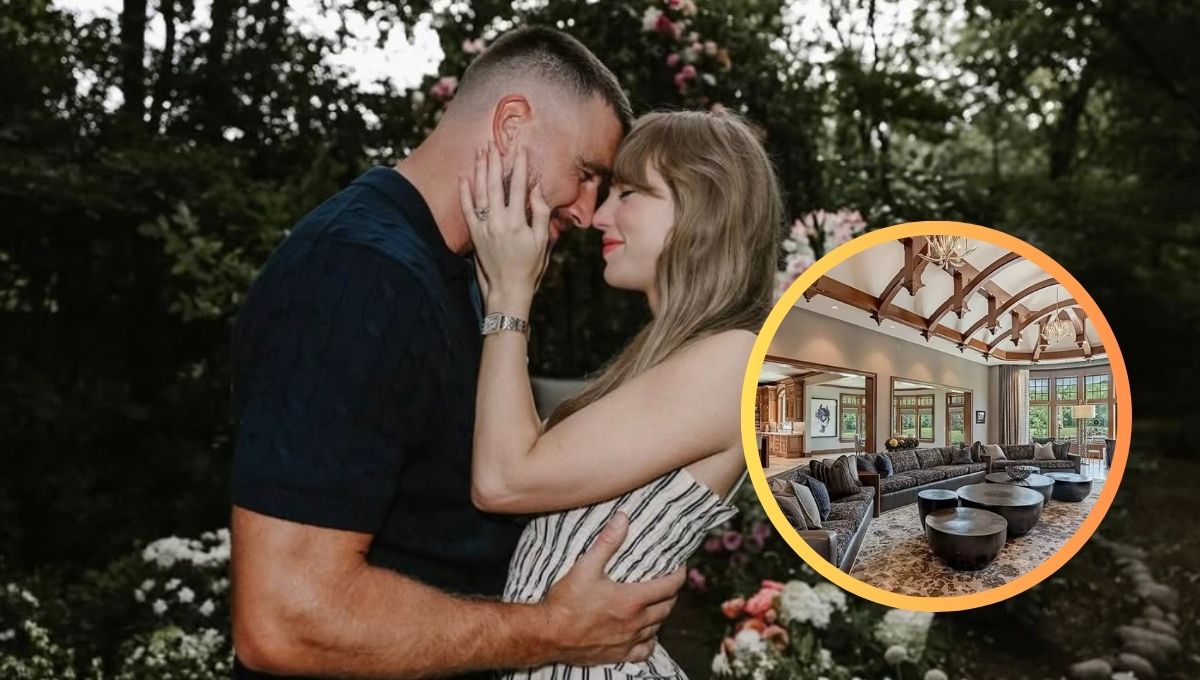 Taylor Swift y Travis Kelce vistos buscando casa