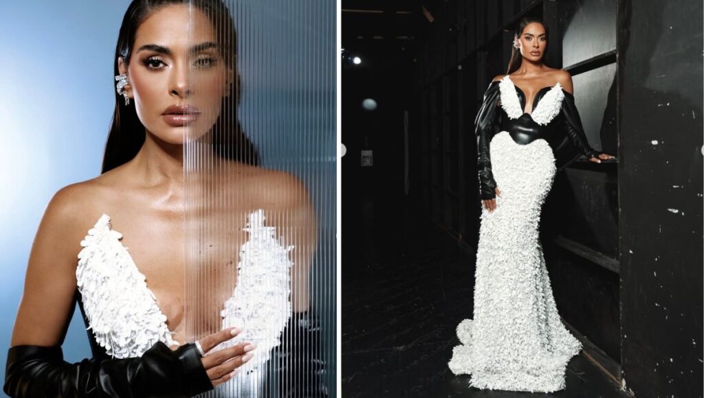 ¿Quién diseñó el vestido blanco de Galilea Montijo?