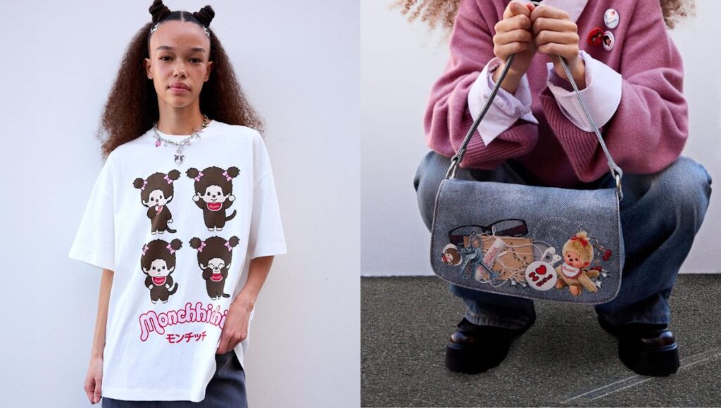 Artículos y precios de la colección de Bershka por Monchhichi