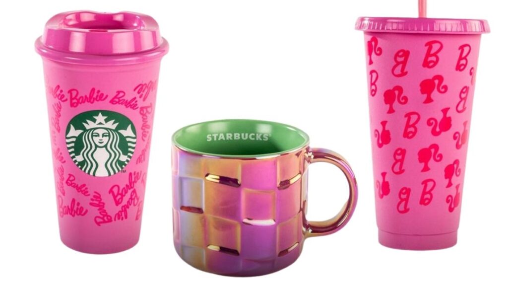Starbucks lanza colección con Barbie