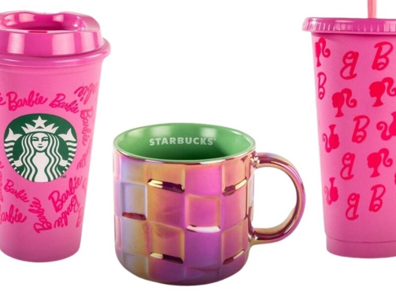 Starbucks lanza colección con Barbie