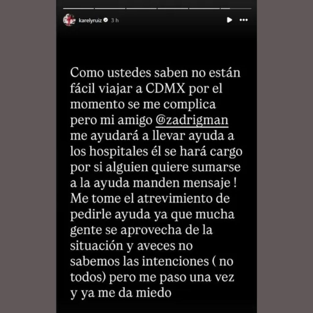 Karely Ruiz busca apoyar a las familias de los heridos por la explosión de la pipa en Iztapalapa CDMX
