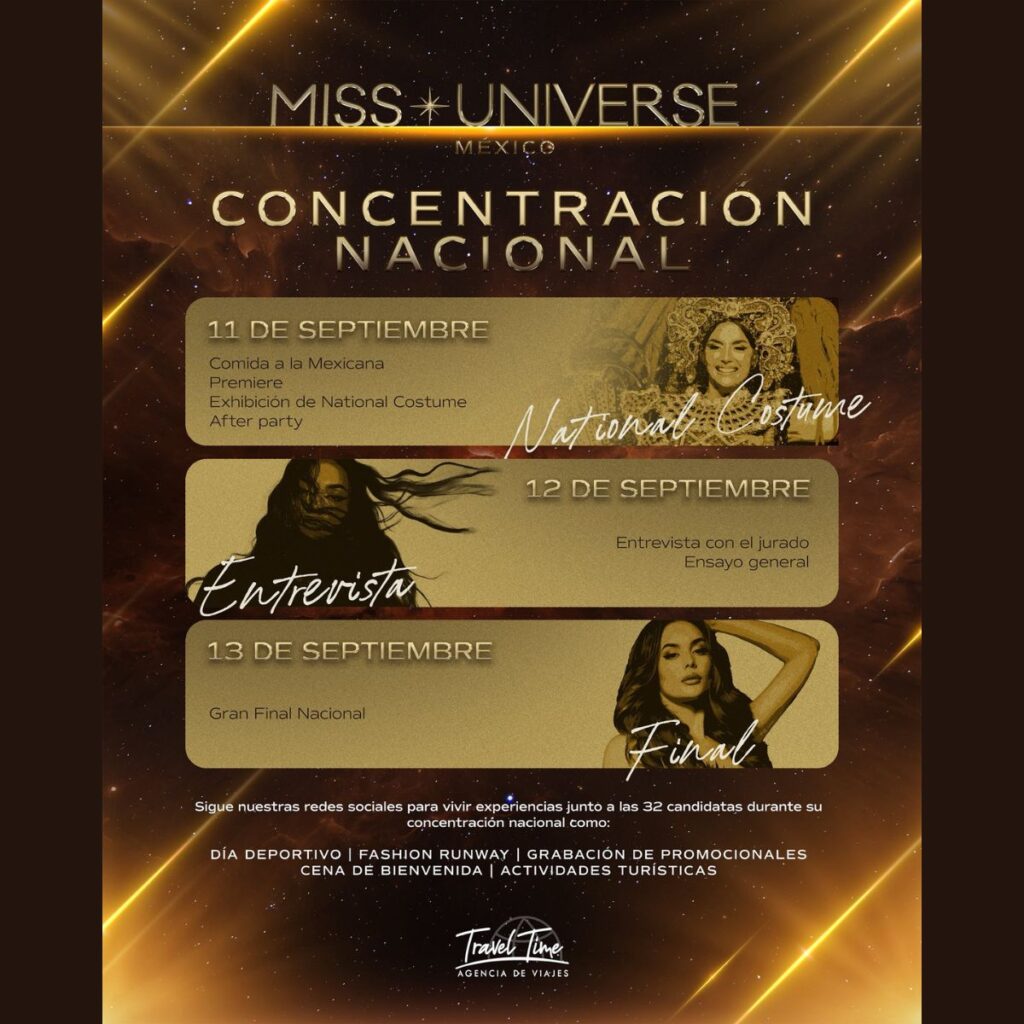 Cuándo y a qué hora ver la final de Miss Universo México 2025