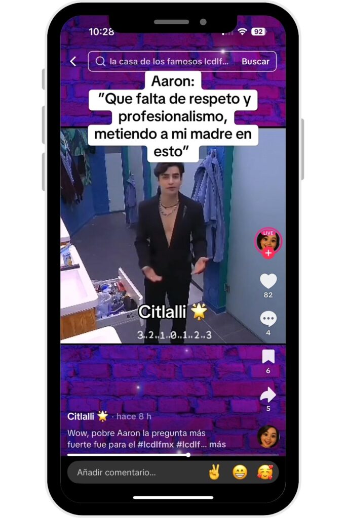 aaron mercury molesto por la pregunta sobre su mama